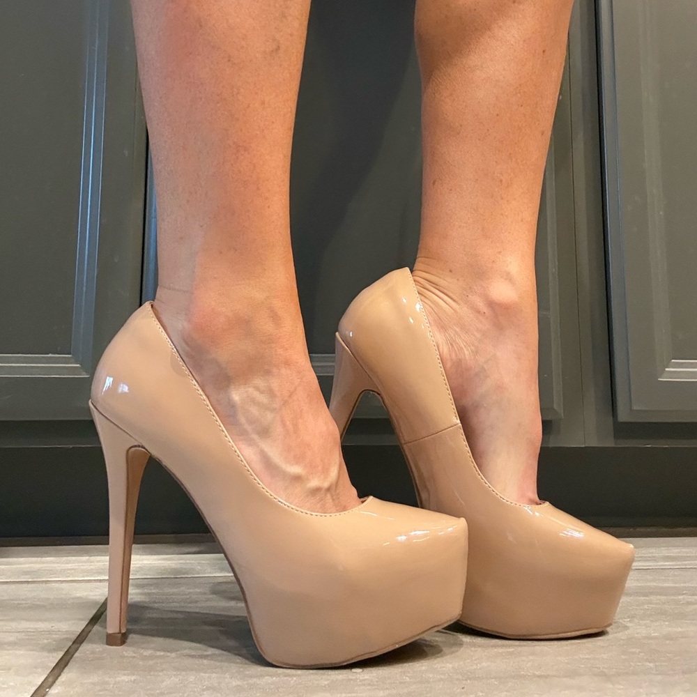 Elegant Nude High Heels